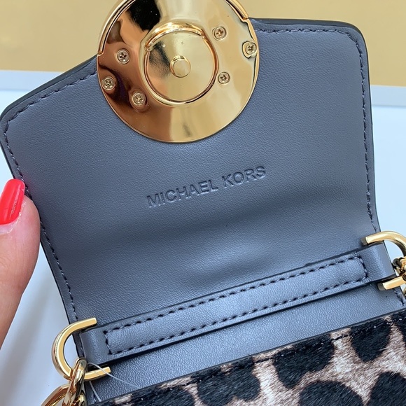 Brand New with Tag
Michael Kors Carmen Small NS Phone XBODY HairCalf Grey Multi - Picture 14 of 16